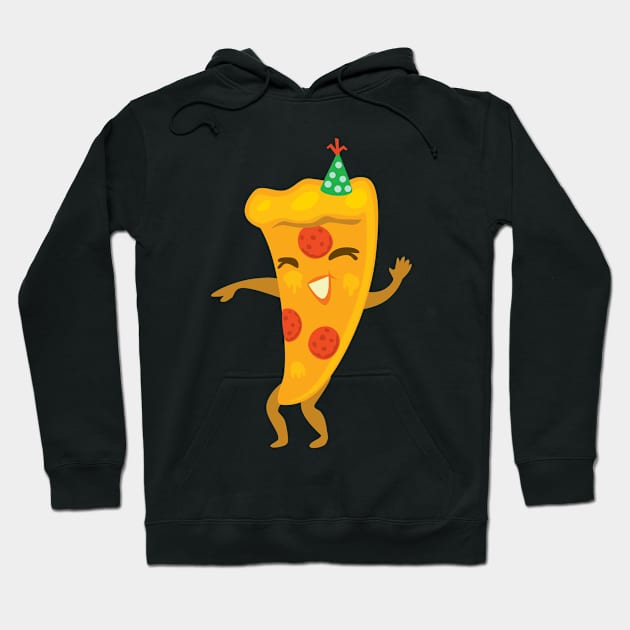 Party Pizza Hoodie by holidaystore